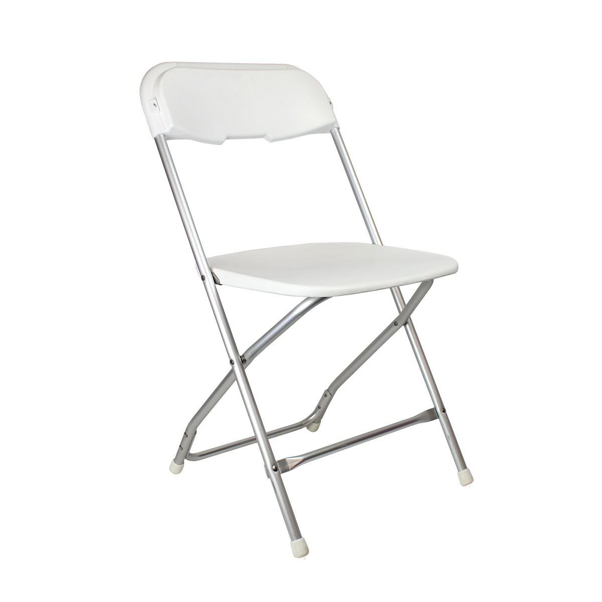 Chair White Plastic Folding 